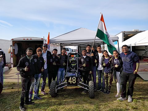 Team Nemesis bagged the fourth position at the  Baja SAE Maryland