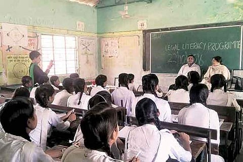 Education minister Kadiam Srihari sanctioned Rs 3 crore towards construction of a new building at LRM government school in Hyderabad. Representative image