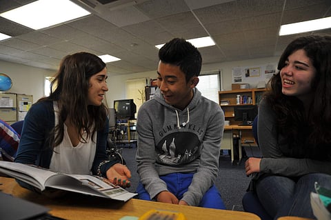 Sushma Swaraj was addressing Indian students in Paris in a week long, four nation visit