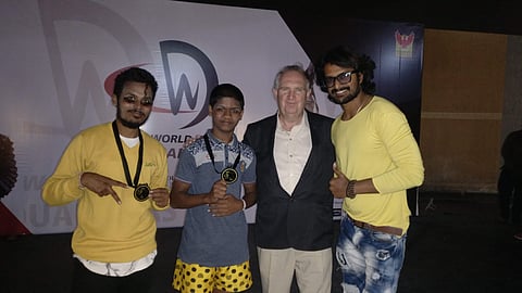 At the Dance World Cup qualifiers in Bengaluru