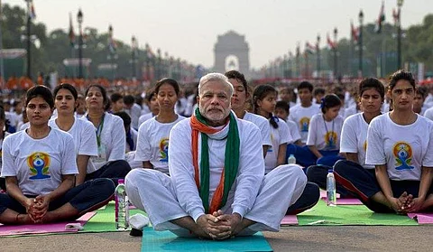 International Yoga Day was introduced in 2015 and has since become a day to invite people the world  over to practice the ancient form of exercise
