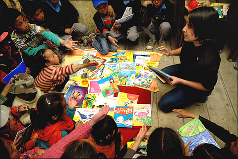 Ruchi's 'Let's open a book' initiative helps children get access to 1000 books