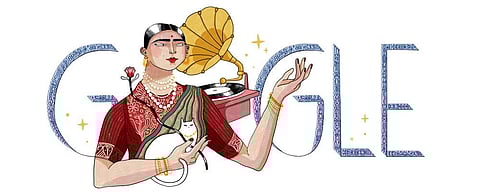 Google Doodle celebrates Gauhar Jaan's birthday