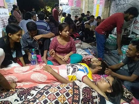 Students feel that the hunger strike is their last resort