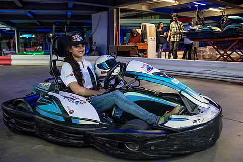 Mira is the youngest and the first Indian woman racer to enter Euro JK series
