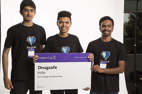 The students of RV College have developed an app called Drug Safe