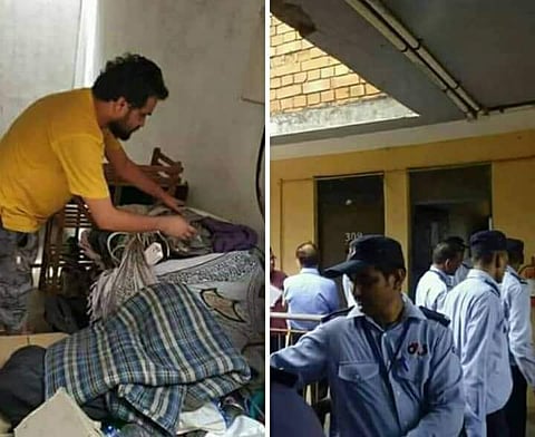 Dilip Yadav has written several letters seeking clarification over why he's being forced out of his room just a few days before he's meant to finish his PhD