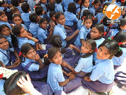Reaching Hand, a not-for-profit organisation has been working on a project called 'Girls Glory' under which they are building full-fledged toilets in government schools