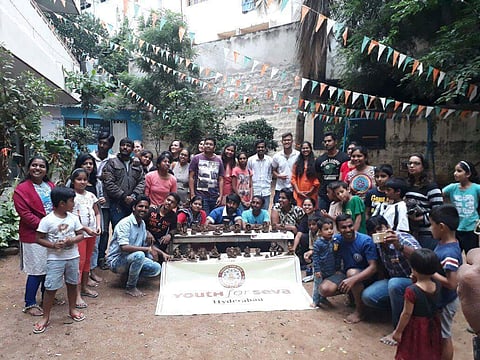 Their constant efforts have made thousands of people from Bengaluru and Hyderabad shift to much more environment-friendly modes of celebration