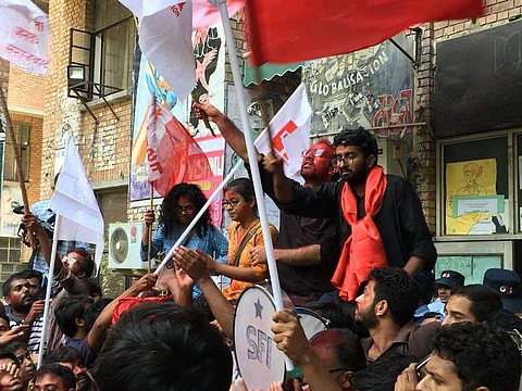 The JNU Student Union elections this year were dominated by the Left Alliance