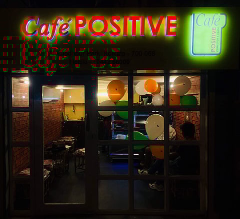 The Café Positive initiative emerged from Anandaghar, a project launched by Organisation for Friends, Energies & Resources