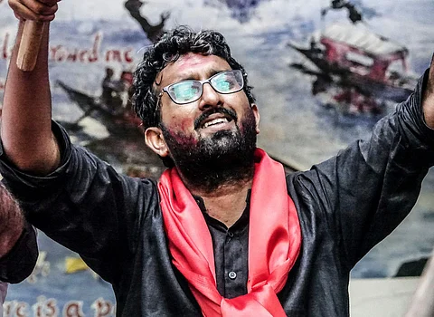 All the left parties at JNU came together for the elections this year