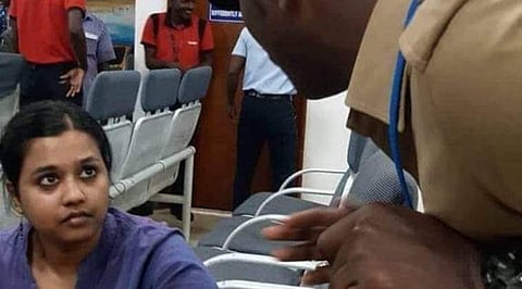 Based on a complaint lodged by Tamilisai Soundararajan, the student Lois Sofia was arrested