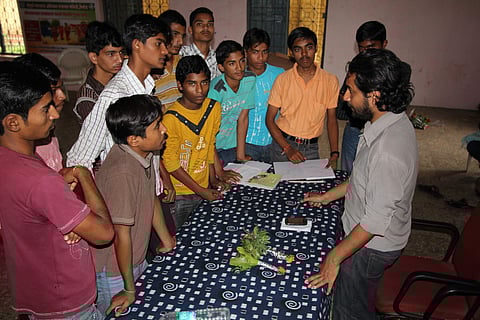 Shuvajit is currently working towards improving the learning to over 2,000 kids