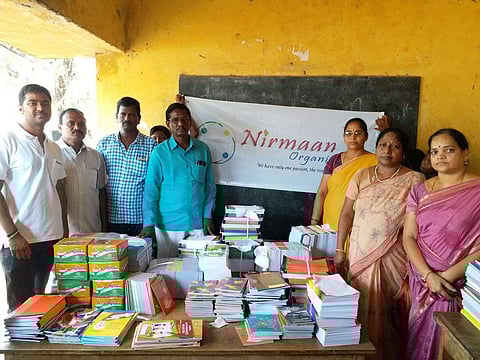 The students first started teaching 25 people including adults and kids of rickshawalas and mess workers in the rural areas around the campus