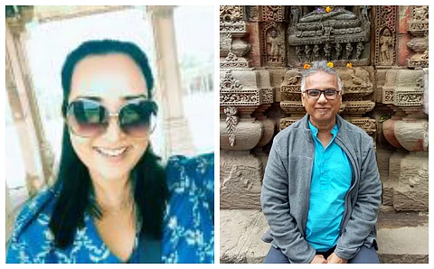 Jitu Mishra and Shailaja Shah | (Pic: VEHF)