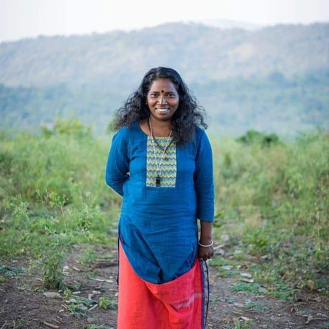 Bindu Thankam Kalyani is a teacher and a Dalit activist (pic: Facebook/ Bindu Thankam Kalyani)