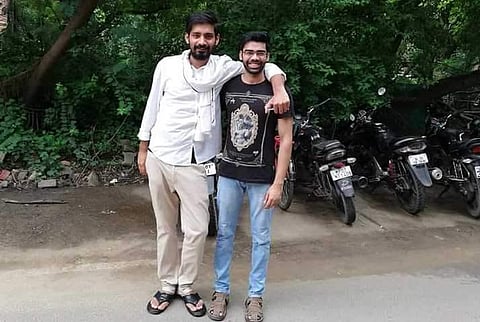 The duo are no longer part of the ABVP (pic: Facebook/Pradeep Narwal)
