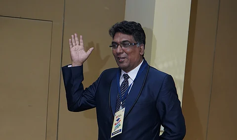 John Louis at TNIE's Indian Education Fair | (Pic: Express)