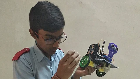 Aarav is just 12 years old | (Pic: Pankaj Garg)