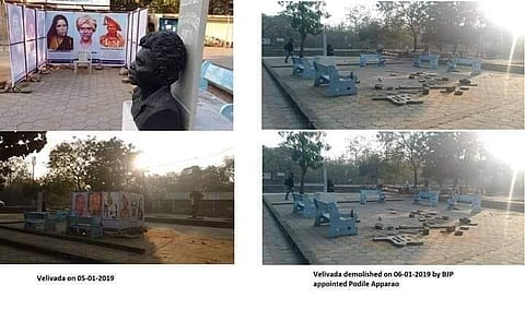 The before and after pictures of Velivada