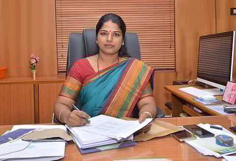 Shilpa is the first woman collector of Tirunelveli (pic: tirunelveli.nic.in)