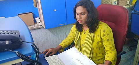 Sridevi at her workplace (Pic: Sridevi Londhe)