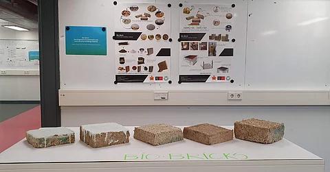 Check out these cool sugarcane bio-bricks | IIT Hyderabad