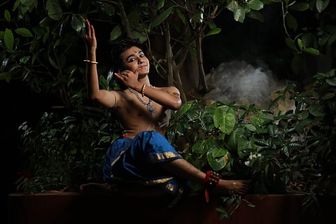 Karthik Nair has been practising Bharatanatyam for 13 years (Pic: Karthik Nair)