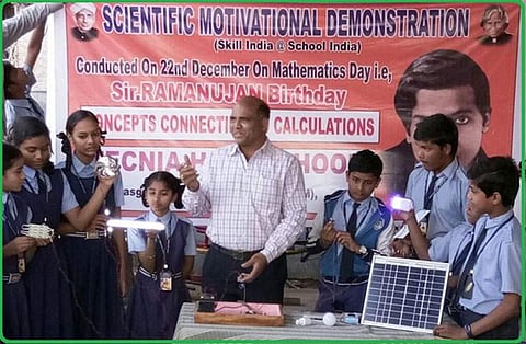 Srinivas during a session | (Pic: Scientific Students)