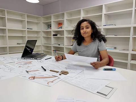 Ashwathy feels that even those afflicted with Parkinson's should be able to write freely (Pic: Ashwathy Satheesan)