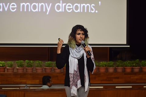 Megha Rao is a surrealist artist and a spoken word poet