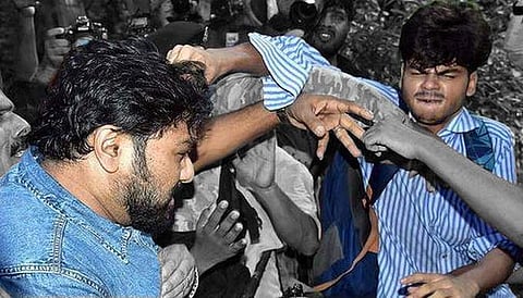 Debanjan was marked and pointed out by Babul himself on facebook after the attack (Pic: Edexlive/ANI)