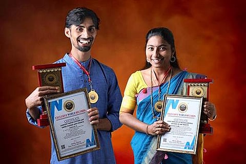 Chethan and Akshatha (Pic: The New Indian Express)