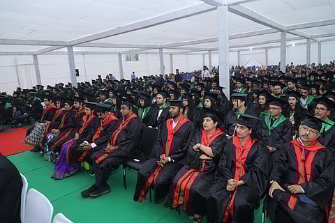 Students at Convocation Ceremony TERI SAS