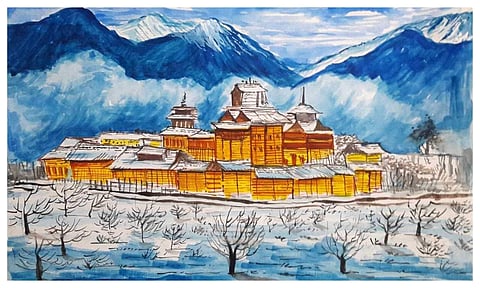 A painting by Pranav Verma  (Pic: Pranav Verma)