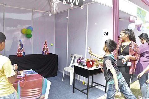 A stall at the carnival | (Pic: Indus International School)