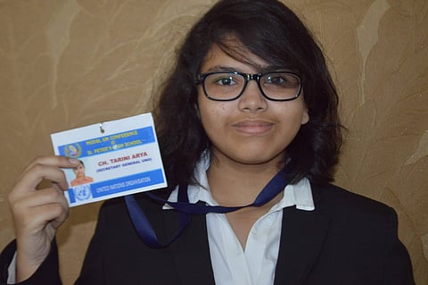 Tarini Arya has participated in MUNs before