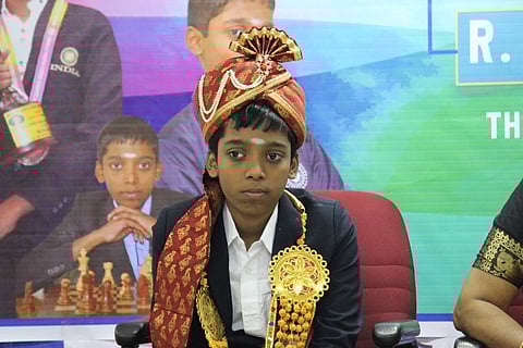 Rameshbabu Praggnanandhaa| Pic: Rakesh Kumar (TNIE)