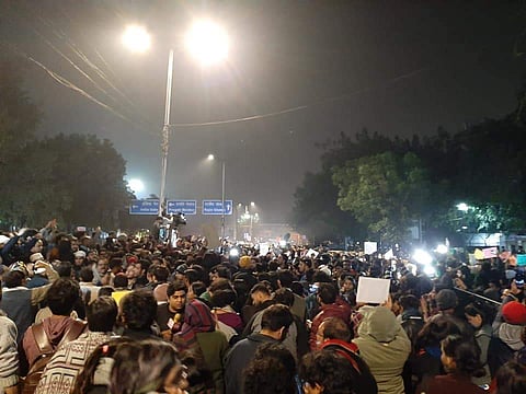The police entered the campus of JMI on Sunday
