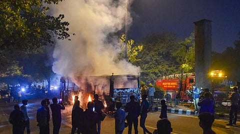 The CJI said that the court is not commenting on whether the students are responsible or insinuating that the police are innocent (Pic: PTI)