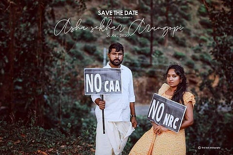 Arun and Asha (Pic: Facebook/ Firstlook Photography)
