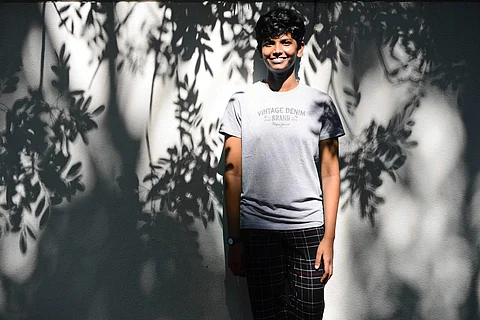 Betsy, a student of Women’s Christian College, is a published author and artist| Pic: Debadatta Mallick
