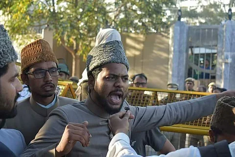 Maskoor Ahmad was the AMUSU President in the 2017-18 Academic year