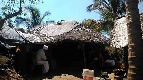 Kripesh's hut at Kaliyot. The usual politics on a college campus could have descended into the murder of two youths, the police suspect (Pic: Express)