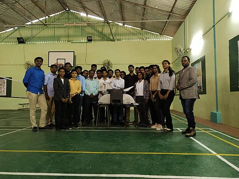 Karunakaran says that he had been planning such a project for a long time but it would have not been possible if the students were not so passionate about it  (Pic: Dr CS Karunakaran)
