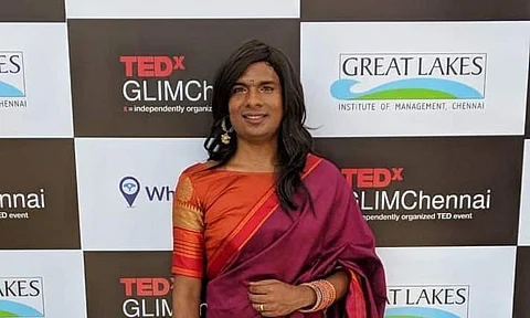 Daniel at TEDx GLIMChennai (pic: Facebook)