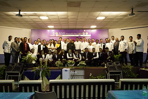 Institutions from 2 countries participated in the Hospitality Week 2019 conducted at the AIMS institute