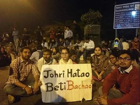 Johri was accused of sexual assault by eight female students of the university (Pic: File Photo)
