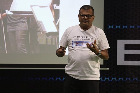 All ears: Dr Luis Dias at IIT Bhubaneswar | (Pic: IIT Bhubaneswar)